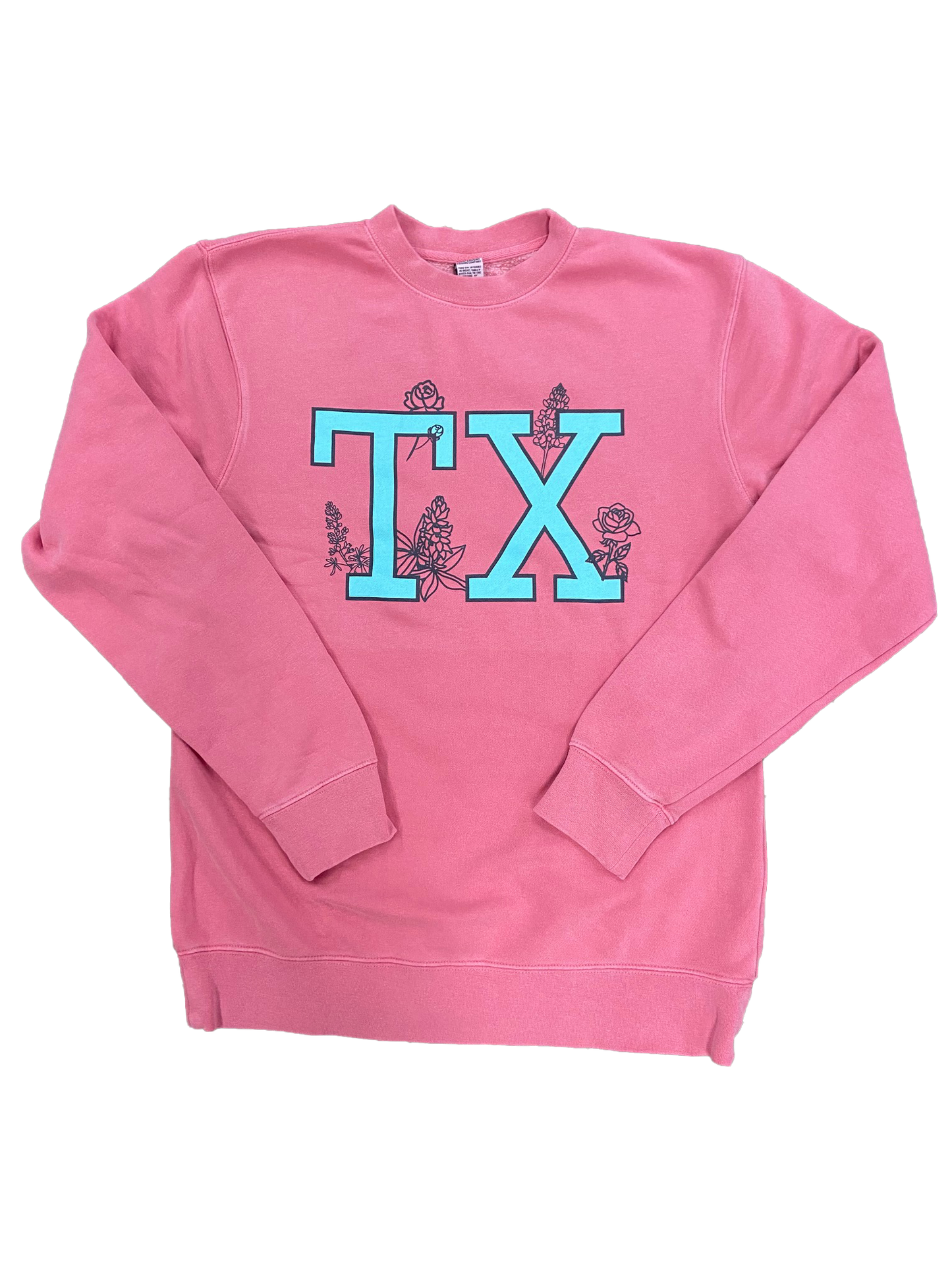 TX with Flowers - Sweatshirt (not $10 but on SALE)