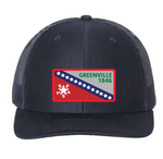 Greenville Flag Patch Hat - Navy