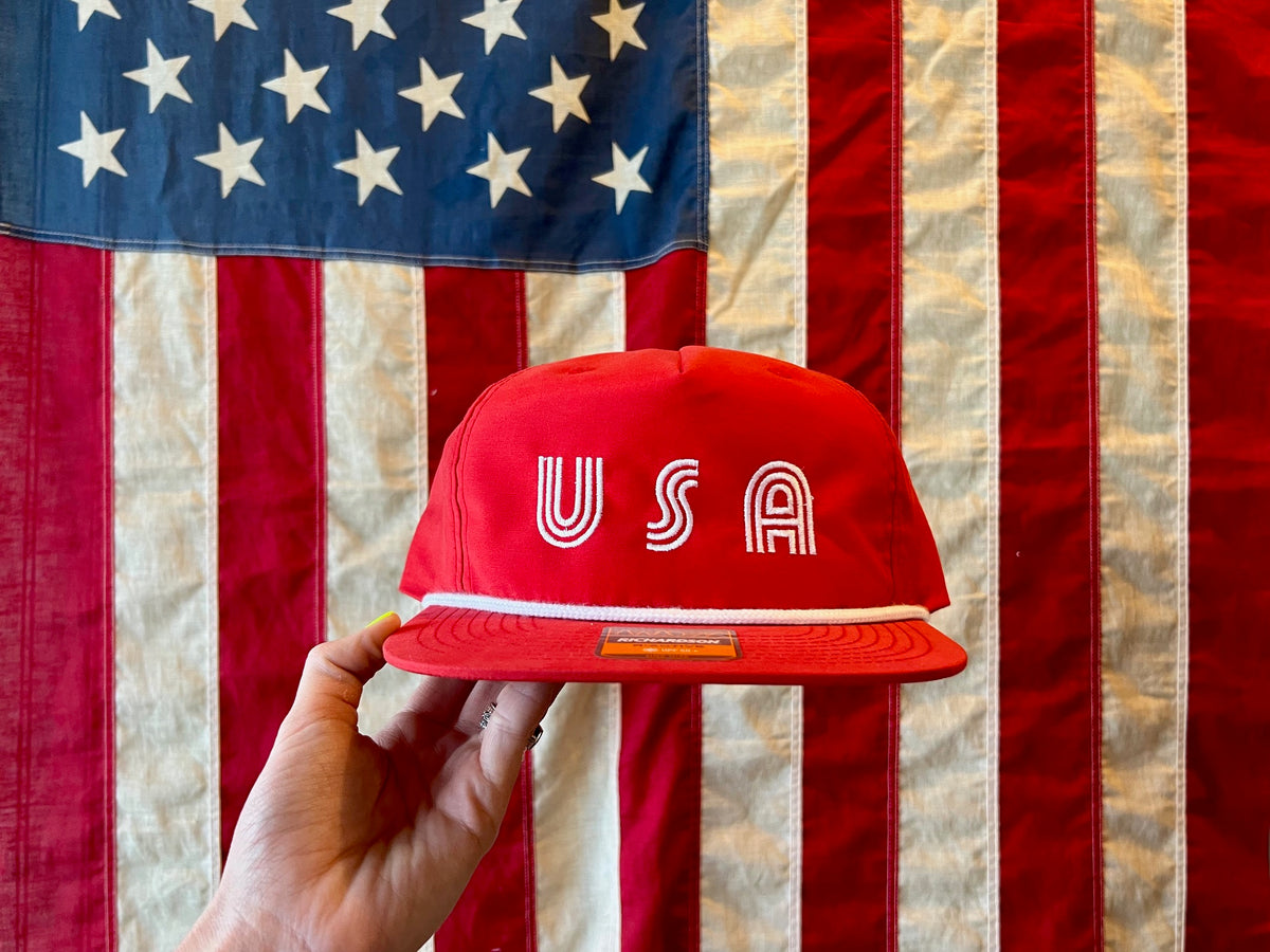USA Rope Hat – East Texas Print Shop