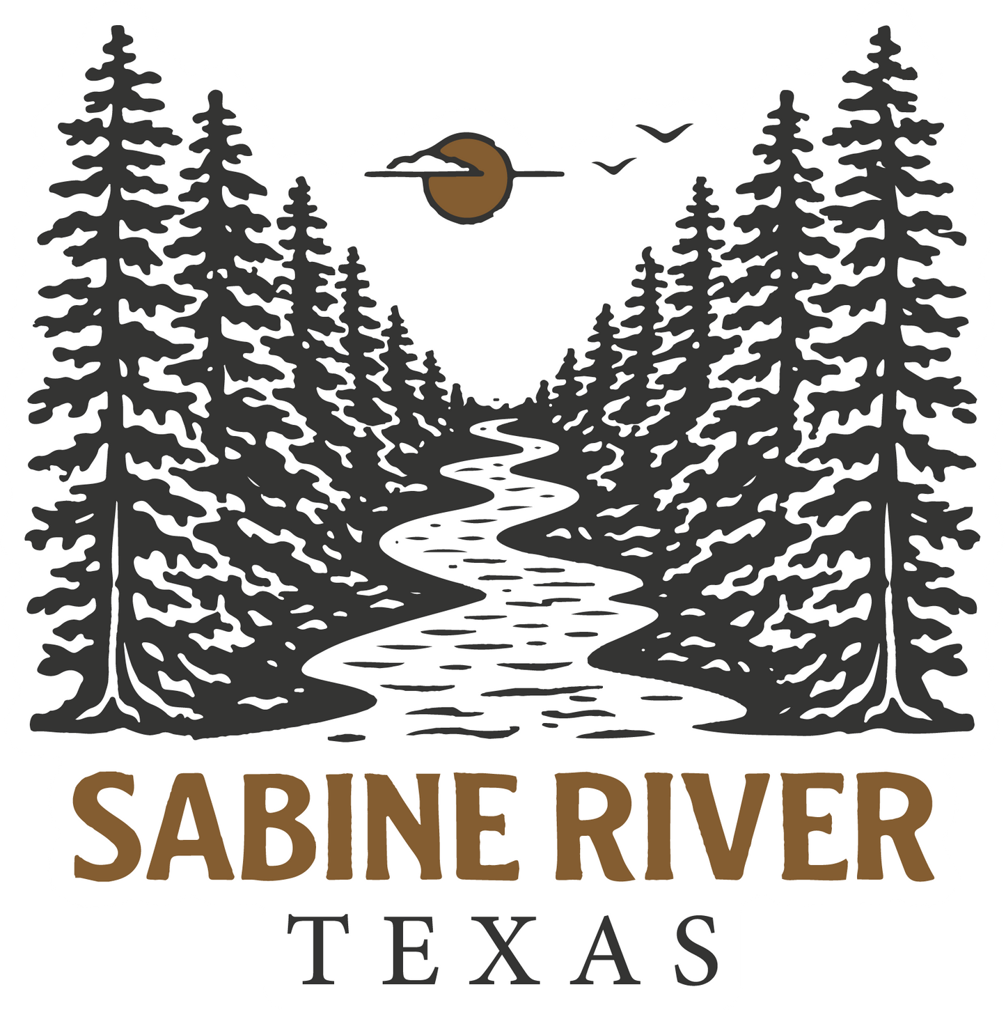 Sabine River Sticker