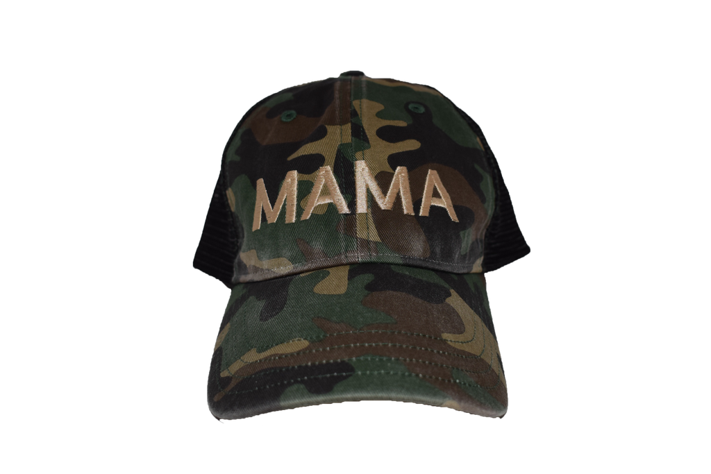 Camo 2024 mama hat