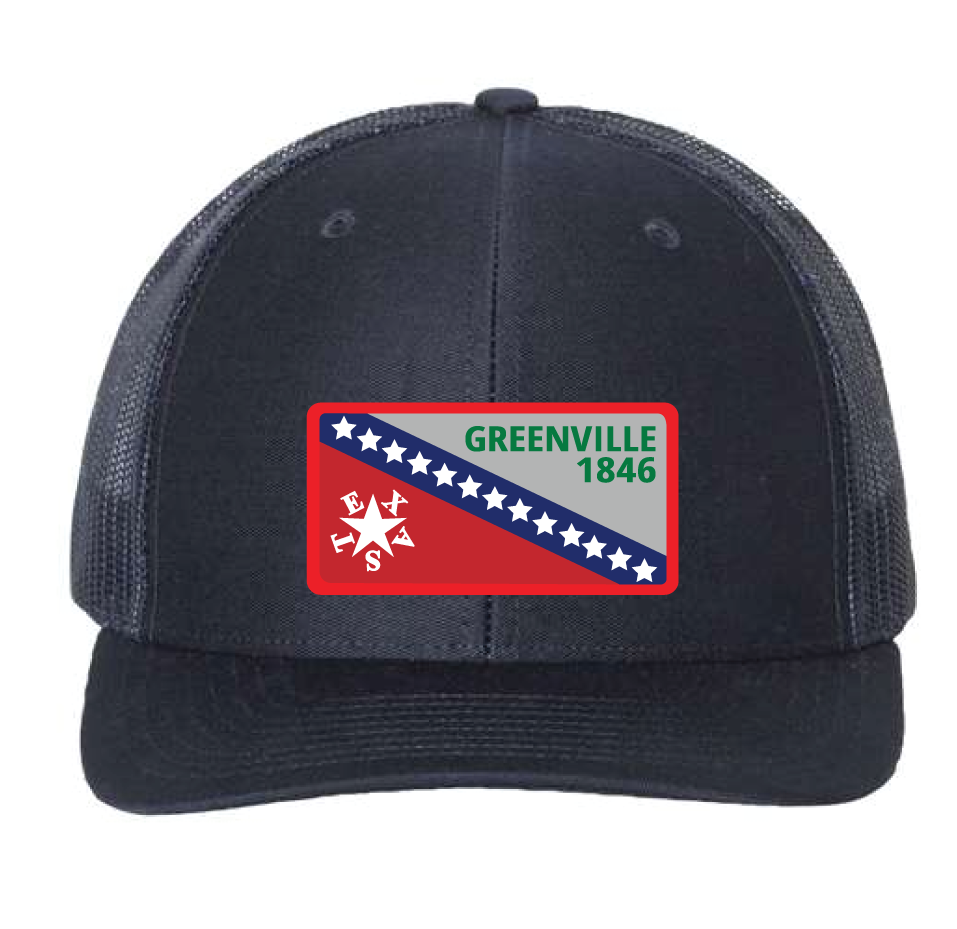 Greenville Flag Patch Hat - Navy