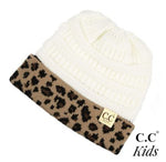 Kids Leopard C.C. Beanie(more colors available)