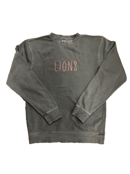 Lions Embroidered Sweatshirt