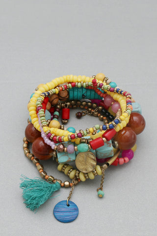 Multicolored Stackable