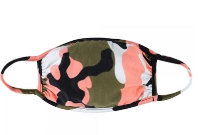 Pink Camo Mask