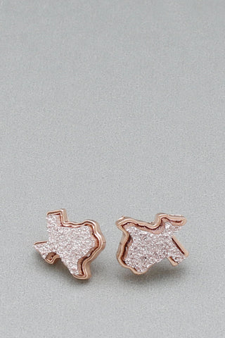 Texas Studs Rose Gold