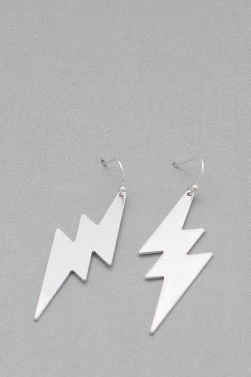 Silver Lightening Bolt